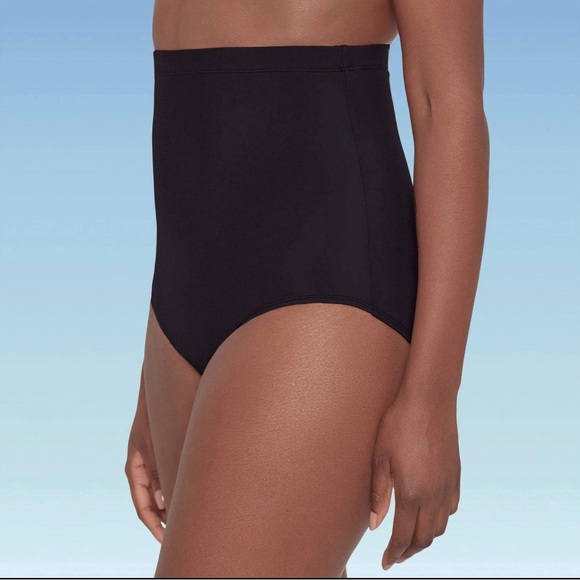 Solid High Waisted Bikini Bottom size 10 Magic Dreamsuit Miracle Brands s… - Picture 6 of 6